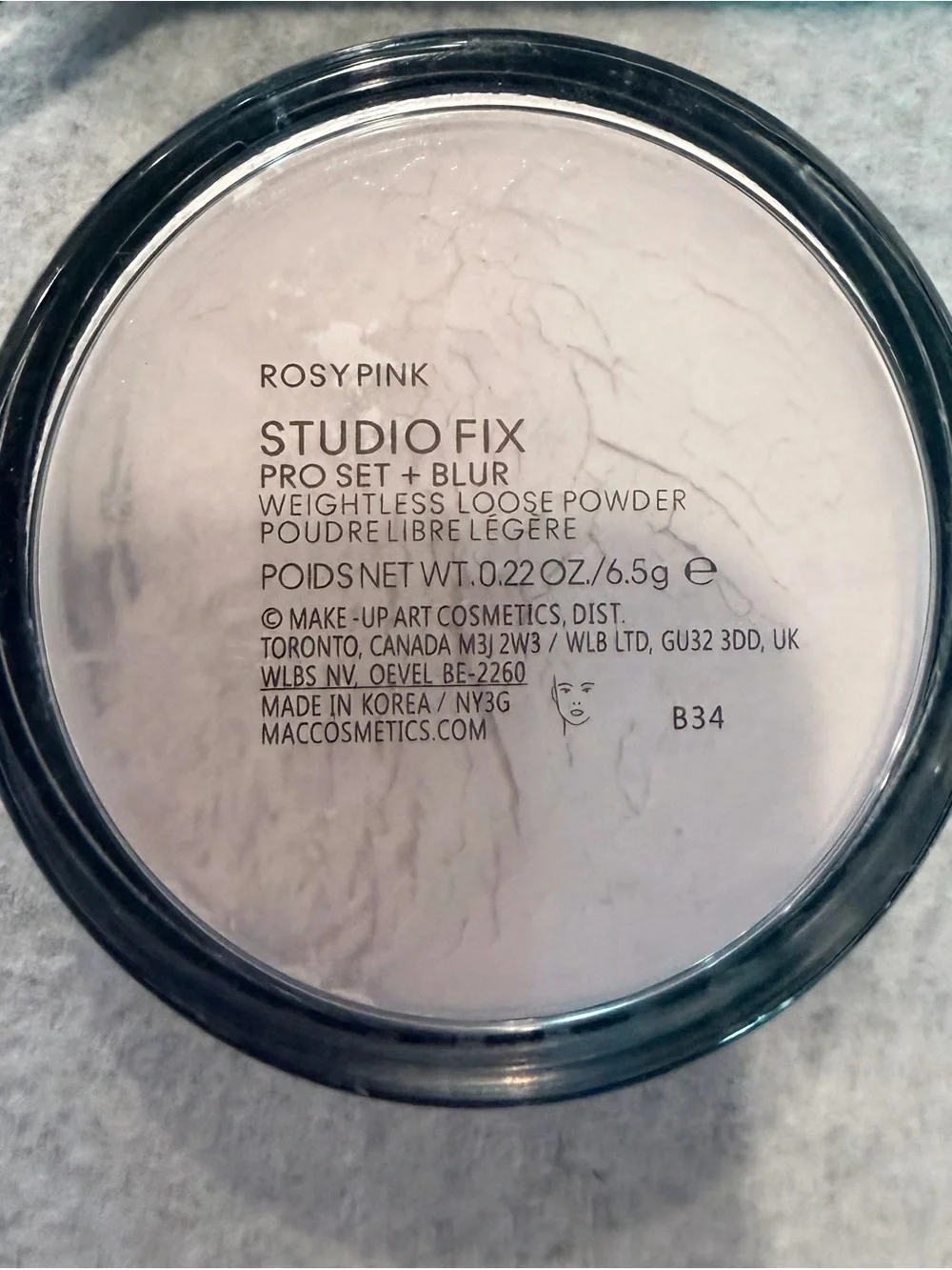 MAC Cosmetics Studio Fix Pro Set + Blur Loose Powder - Rosy Pink